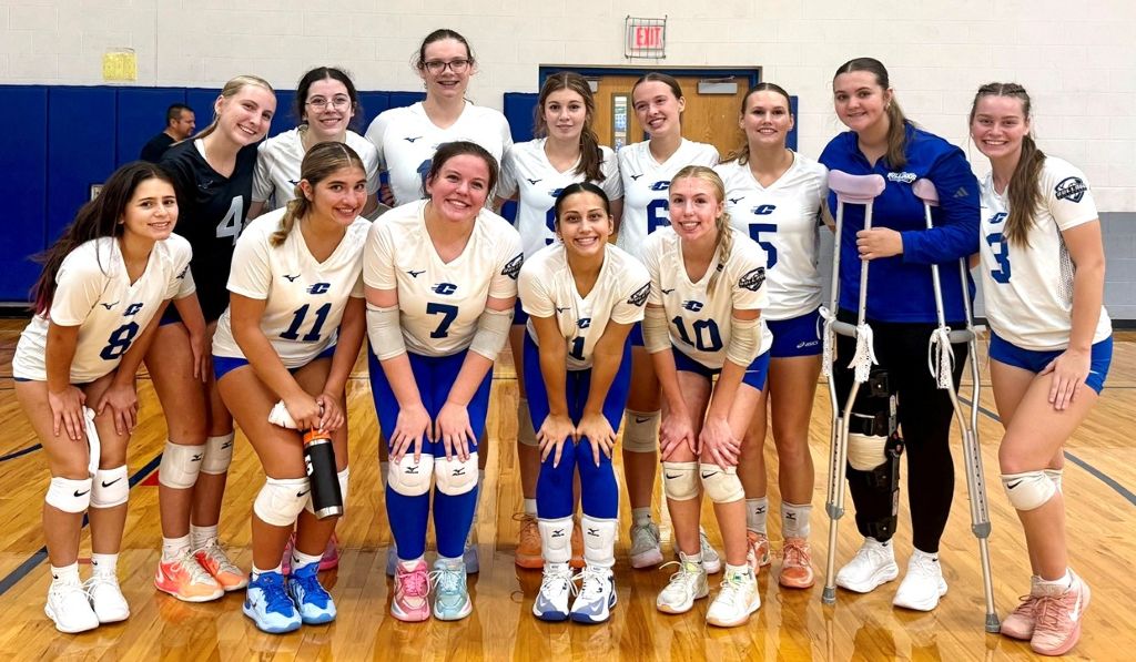 Centreville volleyball goes 2-2-2 at St. Philip Tournament
